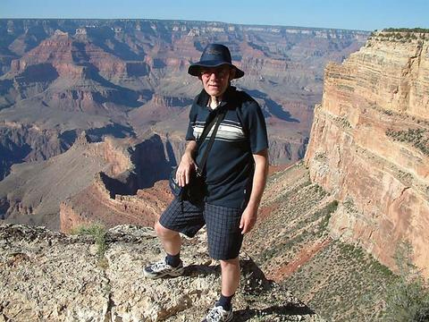 Barrie at Grand Canyon