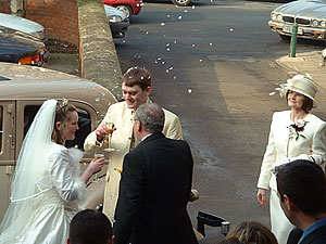 Reception arrival