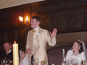 Groom speech